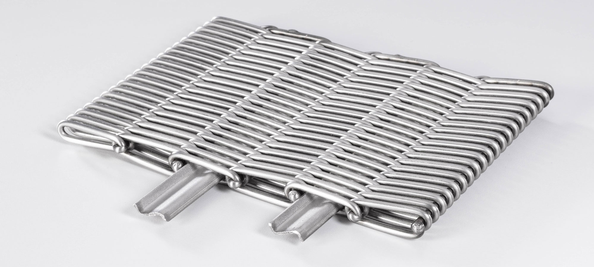 Mesh with ToughSert product enhancement inserted inside mesh.